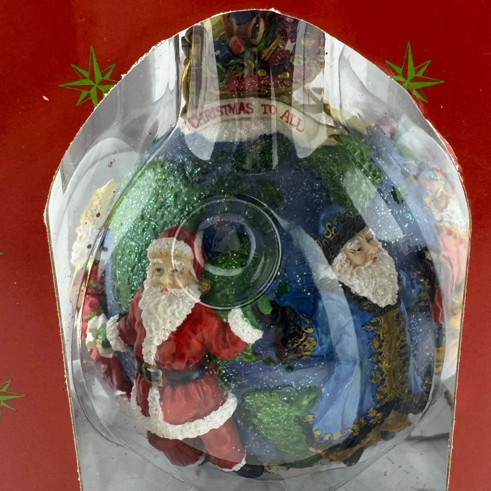 Christopher Radko Santa’s Around The World Large Ornament‎ NIB